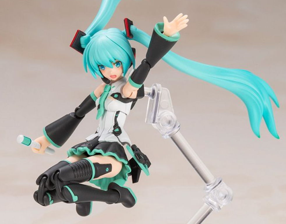 Fmガール コトブキヤ フレームミュージック ガール ハンドスケール 初音ミク プラモ予約開始 島田フミカネ氏のミクさんが小さいサイズで再登場 Figure News