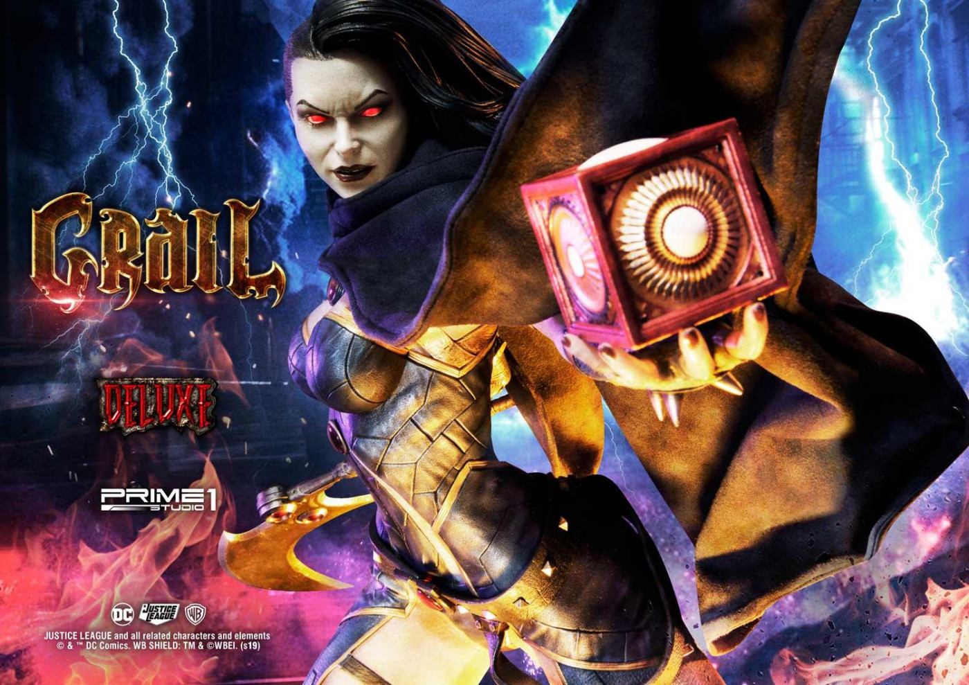 ジャスティスリーグ プライム1スタジオ グレイル スタチュー登場 Figure News