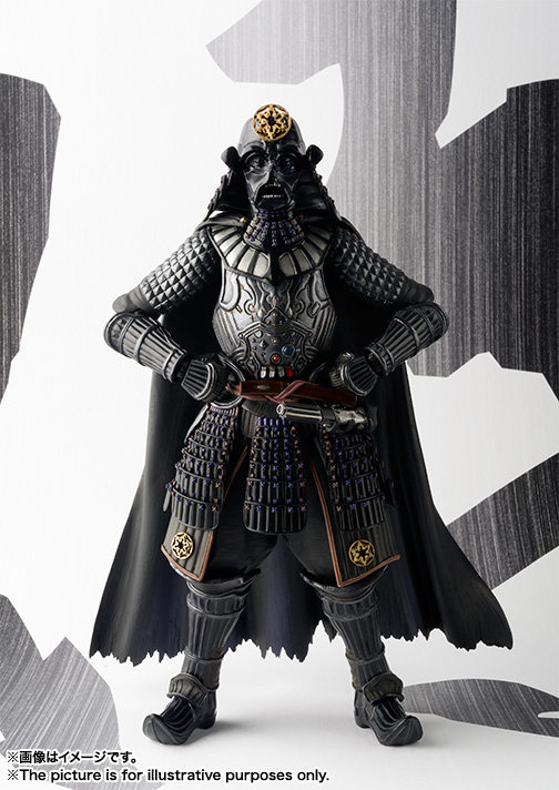 スター ウォーズ 名将movie Realization 侍大将ダースベイダー フィギュアの詳細画像が特設ページで公開 Figure News