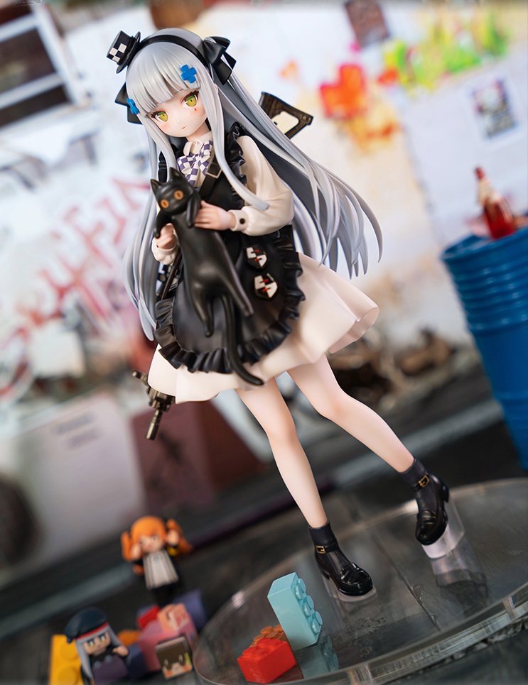 爆買い 1 7スケール Hk416 フィギュア Ver 黒猫のギフト ドールズフロントライン 送料無料 未開封 黒猫のギフトver ドルフロ 少女前線 その他 Www Listentotheworld Net