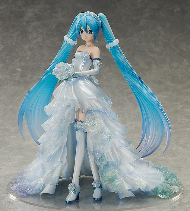 ボカロ 純白ドレス姿のミクさん フリーイング 初音ミク ウェディングドレスver フィギュア予約開始 Figure News ボカロ 純白ドレス姿のミクさん フリーイング 初音ミク ウェディングドレスver フィギュア予約開始 Figure News