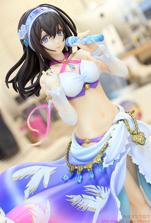 デレマス ファット 鷺沢文香 紺碧の境界ver フィギュア デコマスレビュー公開 明後日9日より予約開始 Figure News