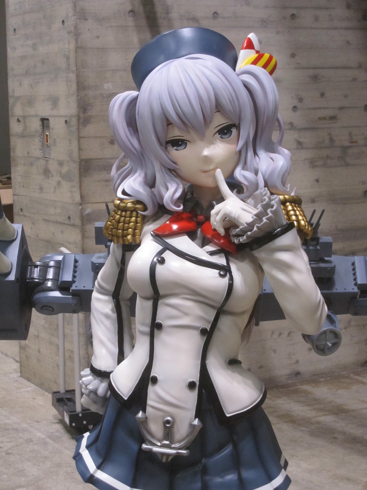 艦これ びーふるの 鹿島 等身大フィギュアが彩色され艤装が付く Figure News 艦これ びーふるの 鹿島 等身大フィギュアが彩色され艤装が付く Figure News