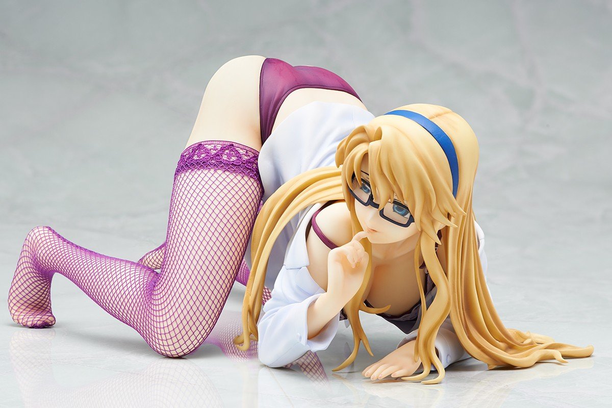 フリージング フリーイング サテライザー Yシャツver 1 4スケールフィギュア 来年1月発売 突き出したお尻の上にエリザベスを座らせられる四つん這いポーズで登場 Figure News