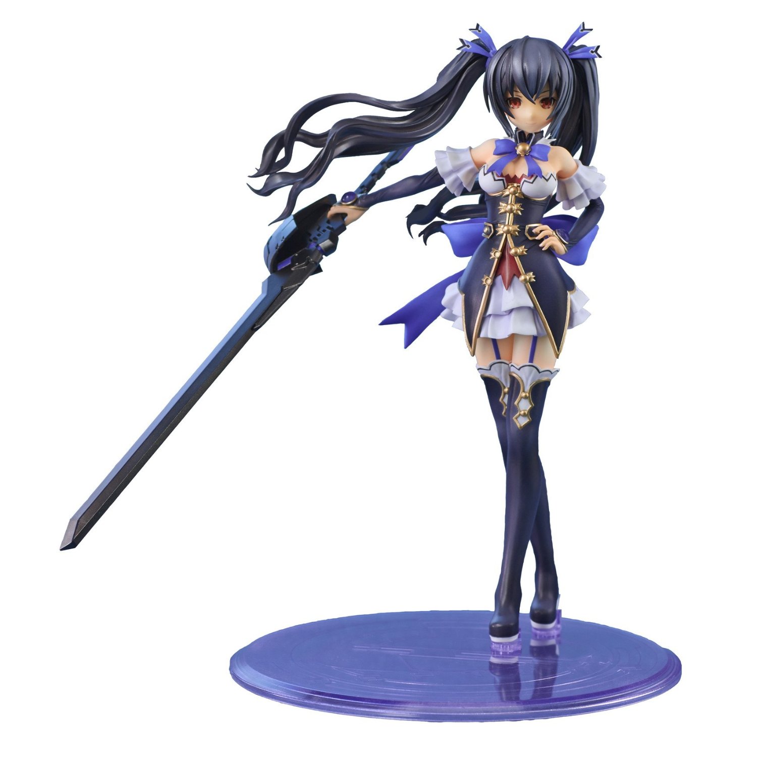 超次元ゲイム ネプテューヌ Pulchra ノワール 1 8スケールフィギュア 13年12月発売 風になびくツインテールが美しい Figure News