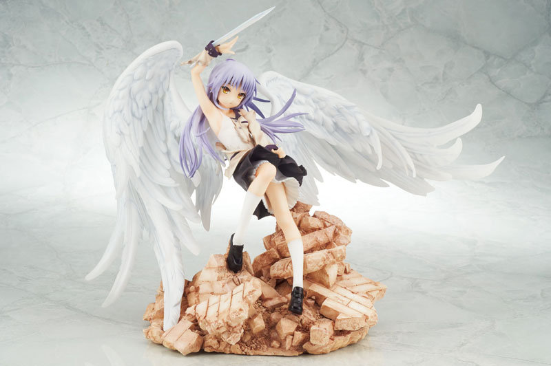 Angel Beats ブロッコリー 天使 立華かなで 1 8フィギュア 予約開始 マジ天使な戦う姿を立体化 Figure News