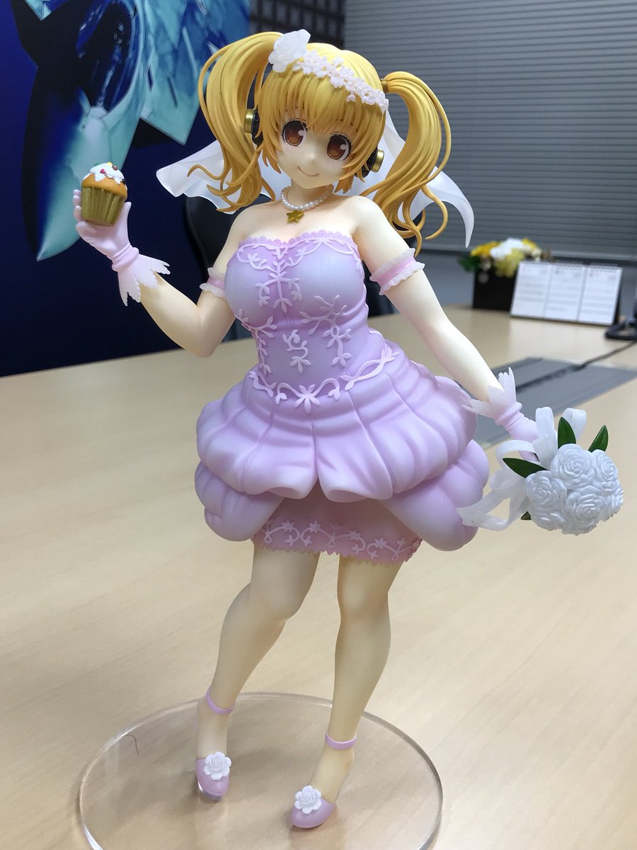 ぽちゃ子 双翼社 すーぱーぽちゃ子 ウェディングver フィギュア デコマス監修完了に Figure News