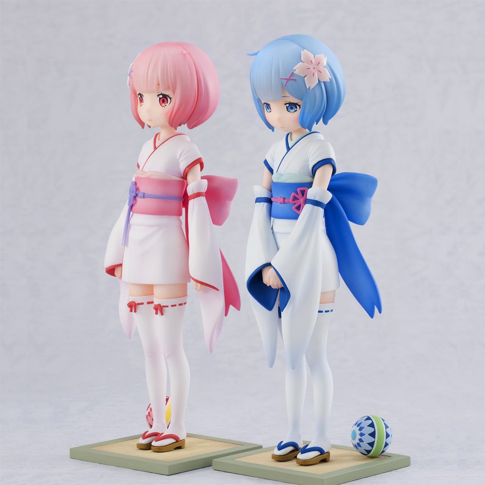 リゼロ フェネクス ラム レム 幼日のおもひで フィギュアセットが受注開始 フリューによる新フィギュアブランド Figure News