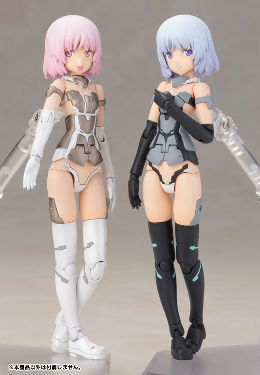 フレームアームズ ガール Fa G マテリア ノーマル ホワイトの2種が予約開始 特別パーツ 褐色肌パーツ 付きの限定版 Brown Skin Append もあり Figure News