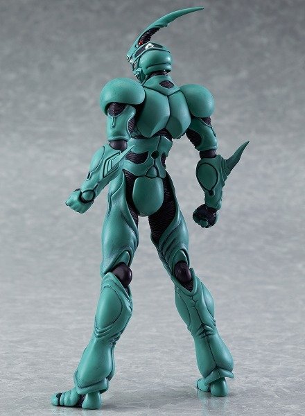 強殖装甲ガイバー Figma ガイバー が遂に明日予約開始に グッスマオンライン特典は Di Stageベースユニット エフェクト背景シート Figure News