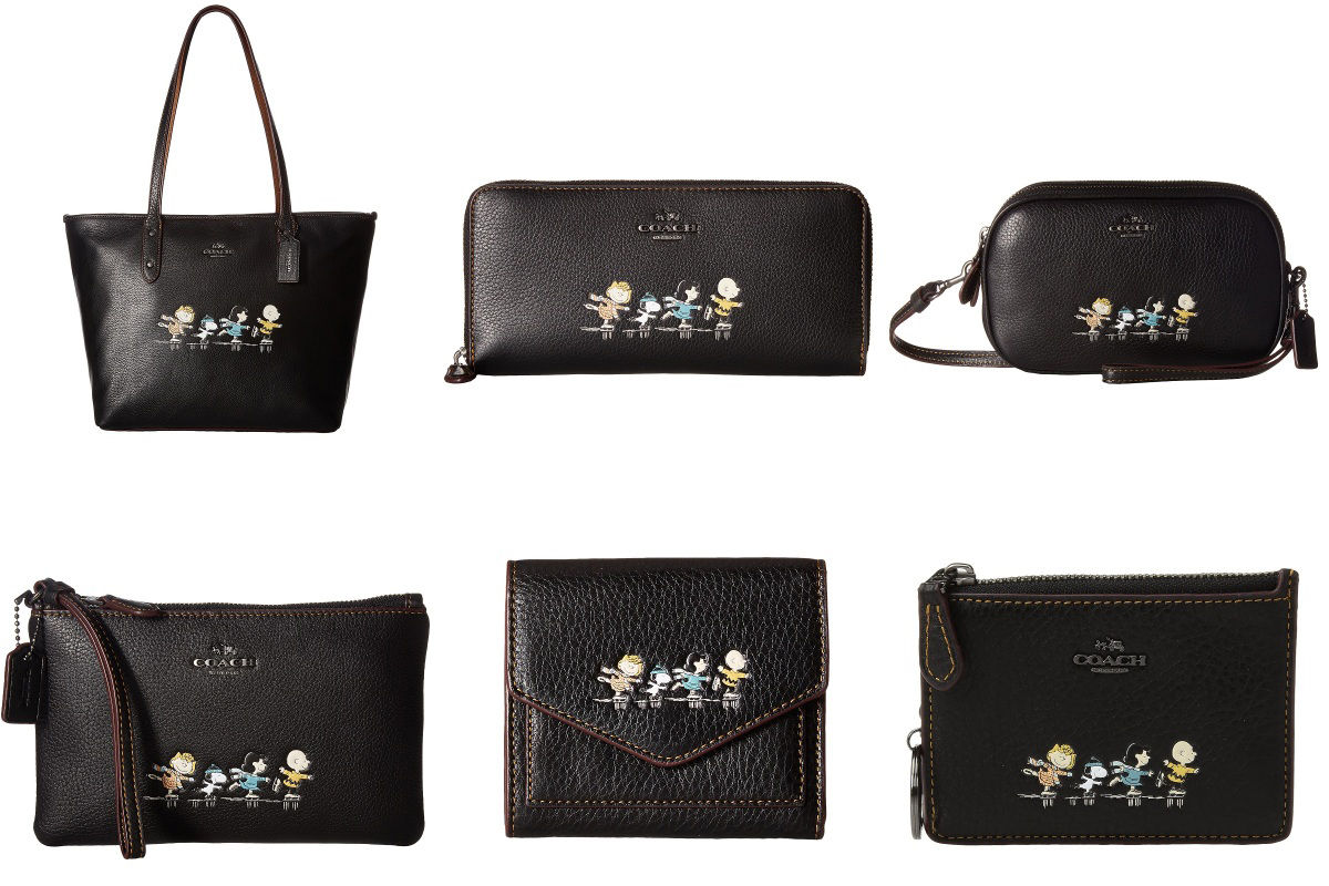 COACH×PEANUTS SNOOPYのコラボシリーズ 財布 トートバッグ コイン入れ リストレット : フィギュアスケートグッズ情報