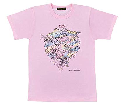 羽生結弦選手着用 24時間テレビ チャリtシャツ 19 ピンク M 大野智 フィギュアスケートグッズ情報 羽生結弦選手着用 24時間テレビ チャリtシャツ 19 ピンク M 大野智 フィギュアスケートグッズ情報