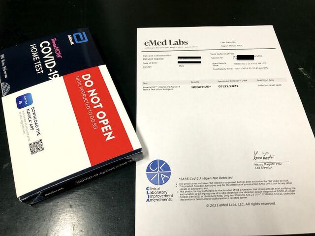 アメリカ入国のためのcovid検査 Franklin Filbert アメリカ入国のためのcovid検査 Franklin Filbert