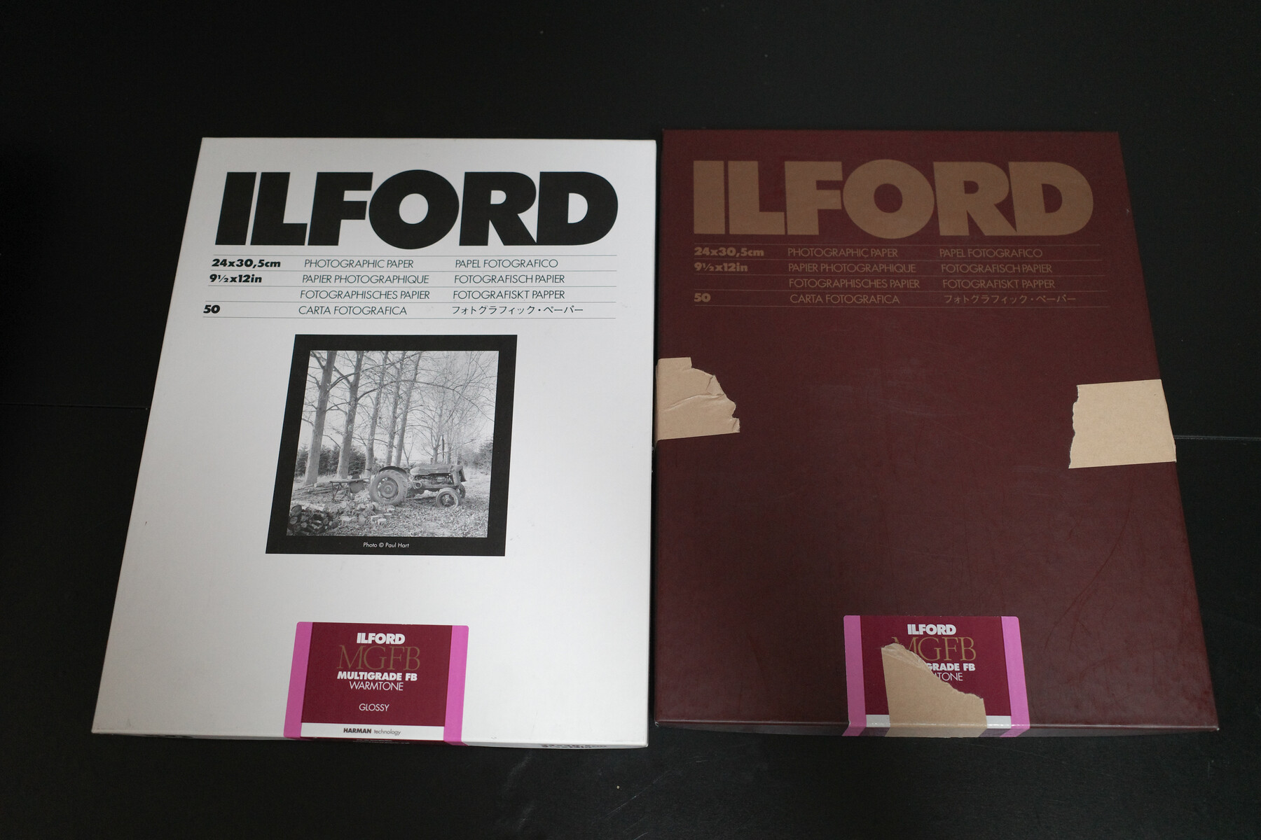 印画紙はロットで変わるのか？ : Darkroom Door