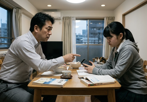 ワイ「歩きスマホやめろ!」娘「二宮金次郎は?」