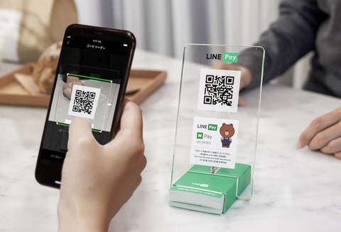 LINE「店頭でLINE Payを使って支払って貰えば客と繋がる。そうすれば、店がクーポンなどを送ったりすることができる」