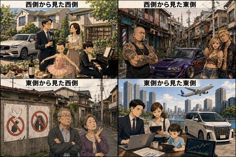 村上春樹さん、「夏帆 The Tale of KAHO」で東京23区の東西論争に参戦した上に武蔵境を「文明の果つるところ」とディスる
