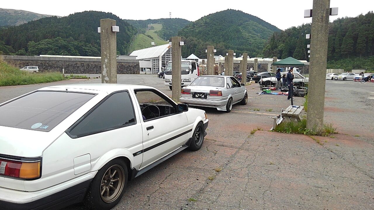 天山スキー場駐車場特設ドリフトコースの見学 Fine Racing Designの出来事 天山スキー場駐車場特設ドリフトコースの見学 Fine Racing Designの出来事