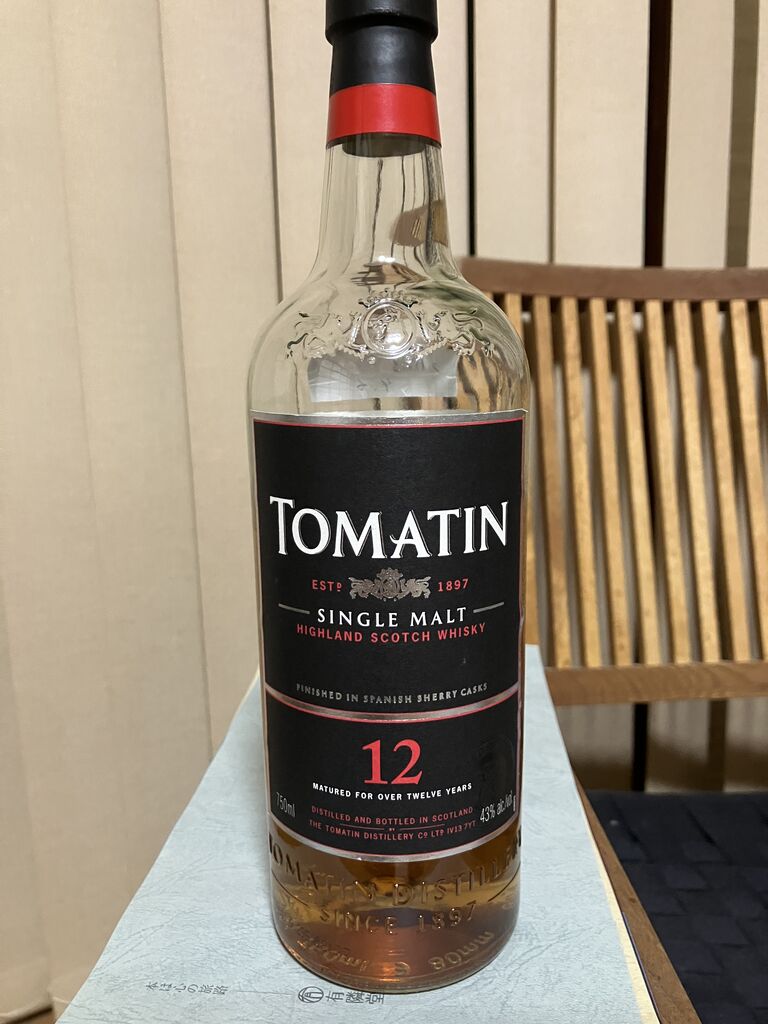 トマーティン 12年 旧ボトル（～2016？） : 飲んだお酒の記録と感想