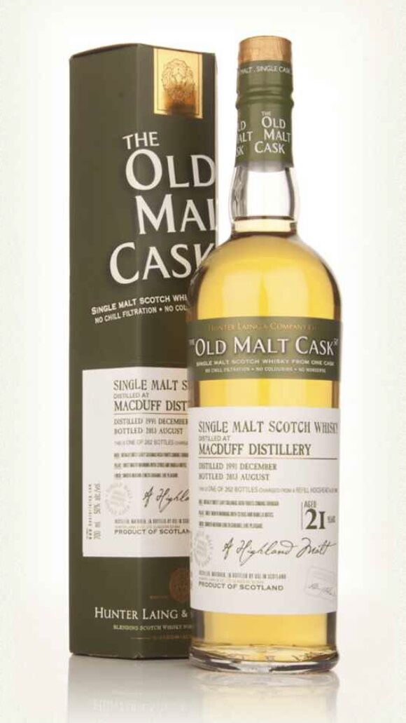 マクダフ 21年 1991-2013 ハンターレイン オールドモルトカスク : 飲ん