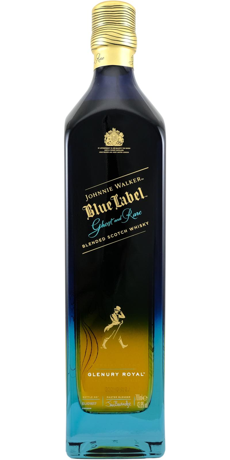 古酒　ジョニーウォーカーゴーストアンドレア　グレンユーリー ジョニーウォーカー ブルー 「ゴースト&レア」 グレンユーリーロイヤル