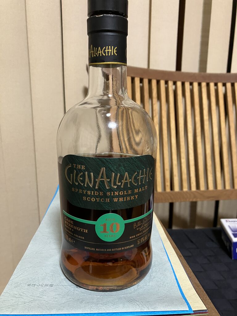 グレンアラヒー 10年 カスクストレングス バッチ6 : 飲んだお酒の記録