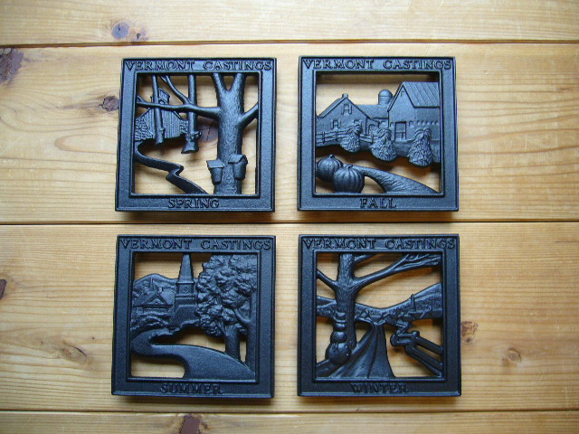 バーモントキャスティングス 　四季のトリベット バーモンドキャスティング四季のトリベット