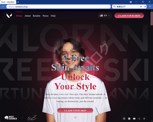 Free Skin Awaits Unlock Your Style Valorant Tenz Phishing