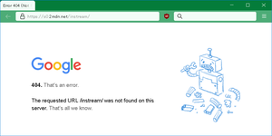 Googleのページが見つからないエラーページ 2mdn.net