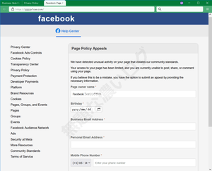 Facebook フィッシング詐欺サイト危険3