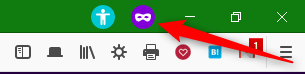 プライベートウィンドウが紫色になる「Purple Private Windows」4