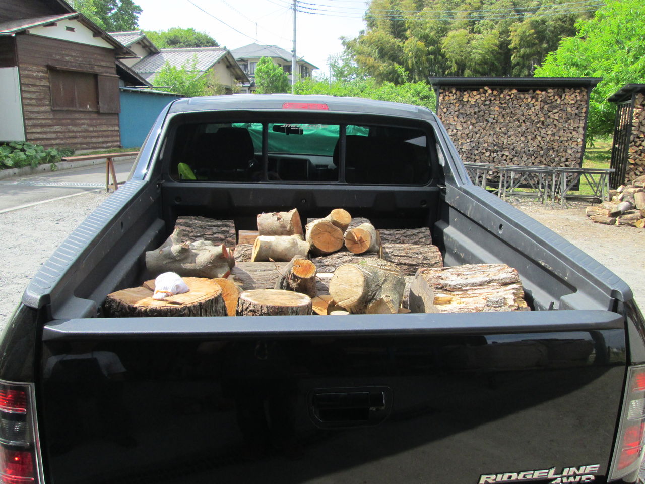 薪ストーブ Hondaピックアップトラック４wd 彩の国firewoodmanのブログ