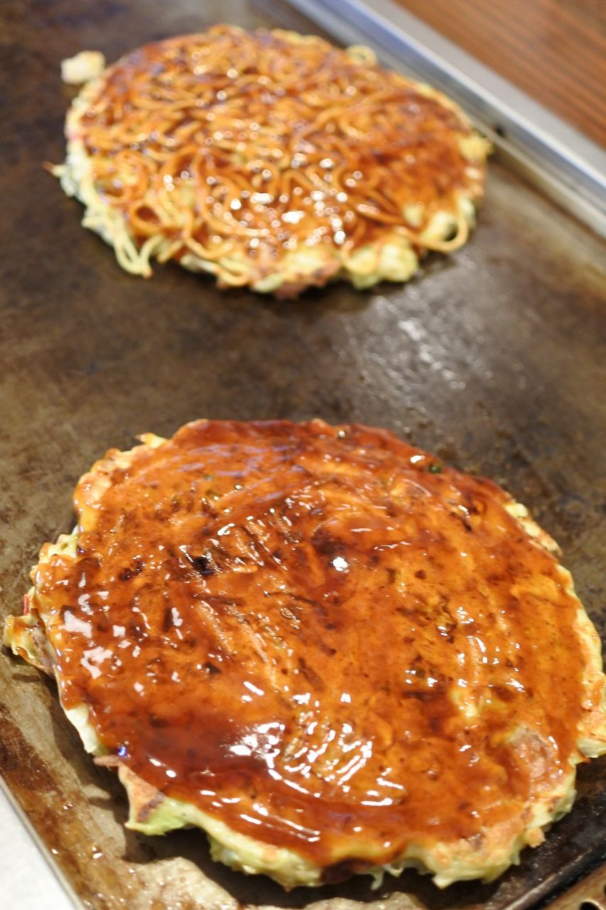大盛況のお好み焼き屋 お好み焼 のむら おっさんのはじめの一歩