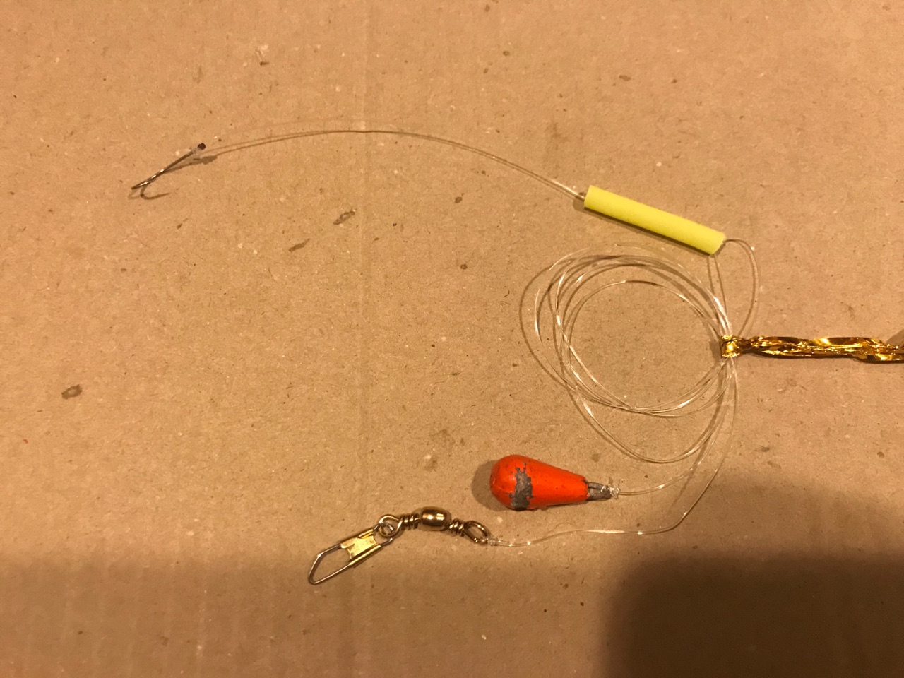 ワカサギの泳がせ釣り 胴付き型 の作り方 東の蝦夷の釣りぶろぐ