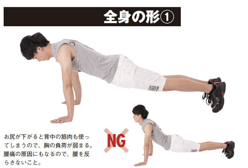 正しいフォームで効果倍増！腕立て伏せのススメ