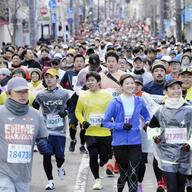 冷え込む伊予路を熱く駆け抜けた。第62回愛媛マラソンの全容