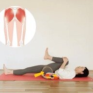 お尻と腸腰筋がカチカチになっている人必見！腰痛持ちでもできる仰向けストレッチ