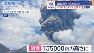 フローレス島の火山活動：住民避難と噴煙の高さについて