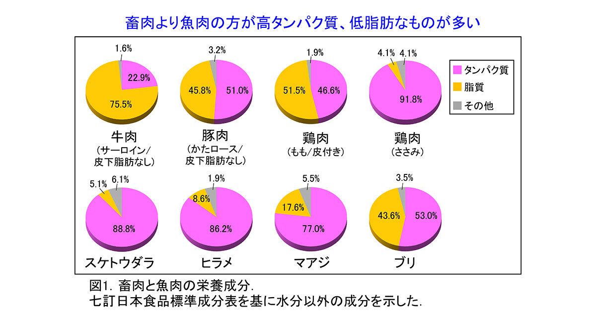 介護知らずの食生活：あなたはおさかな派それともとりにく派？