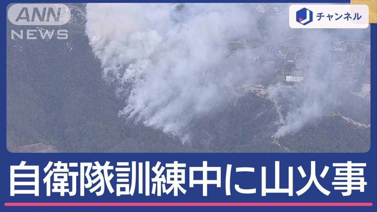 海自の訓練中に発生した山火事: 何が起こったのか