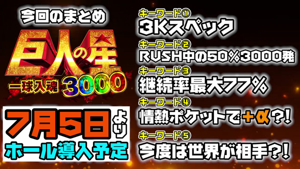 【サンセイチャンネルNEWS】最新機種情報!! (3)