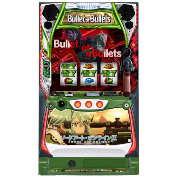 スマスロSAO2の筐体画像が公開。コイン単価は4.1円、設定6出率は114.9％