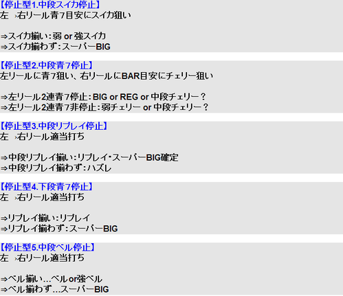 エヴァ決意の刻中押し手順