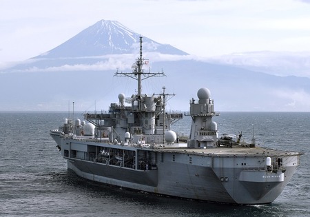 080530-N-6566M-056_USS_Blue_Ridge_with_Mt_Fuji