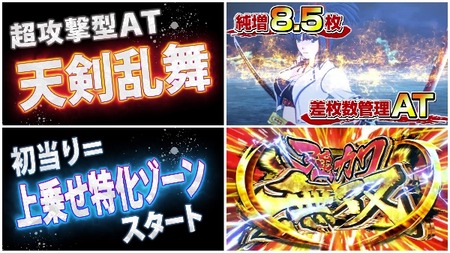 パチスロ戦国乙女3~天剣を継ぐもの~1