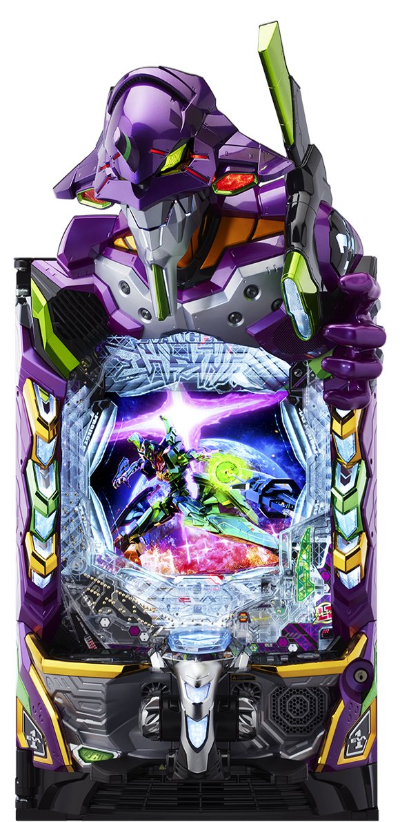 とあるホールさん、12月22日稼働開始のeエヴァ17の最速設置を報告！データカウンターは…見えない！！