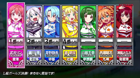 パチスロ「~ガールズケイリン~GⅠフェアリーグランプリ」ライバル