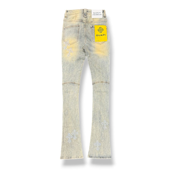 GUAPI PREMIUM スター柄 イエロー デニムパンツ GUAPI（グアピ）新入荷！！ : FIVESTAR BLOG