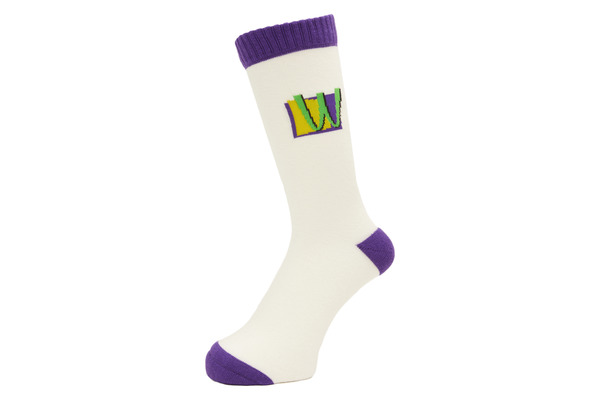 POISON SOCKS WHITE 1