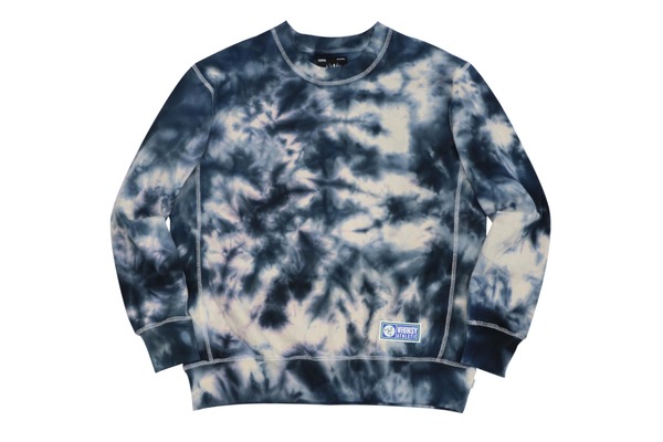 YUKI DYE CREWNECK WHITE 1